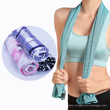 High Quality Sweat Exercise Coolness Quick Dry Custom Printed Design Sports Towels